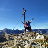 Gabelspitze 22: Der Maldongrat-Gipfel ist erreicht