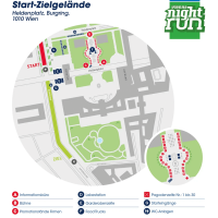 Vienna Night Run 2024: Strecke