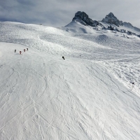 Das Skigebiet Ski Arlberg im Winter 2018. Foto HDsports
