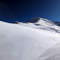 Skitour Fundsfeiler 05: Blick auf den Nördlichen Lehner Grieskogel. Das zweite Ziel des heutigen Tages.