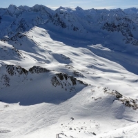 Skigebiet Obergurgl - Hochgurgl im Jänner 2018