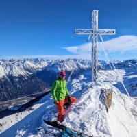 Skitour Fundusfeiler 21: Gipfelfoto