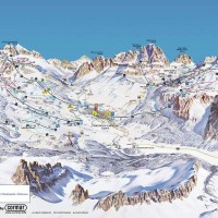 Cortina d&#039;Ampezzo Pistenplan