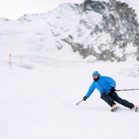 Impressionen vom Ski- und Snowboardtest in der Freien Ferienrepublik Saas-Fee, fotografiert am Sonntag, 20. November 2016 in Skigebiet Saas-Fee Allalin. (PPR/Manuel Lopez)