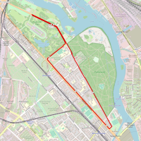 Berlin Triathlon Radstrecke