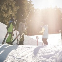 Freestyle-Kids im Snowpark am Götschen Bischofswiesen
