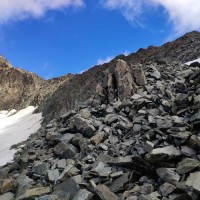 Ruderhofspitze 26: Leichte Kletterei (I) zum Gipfel