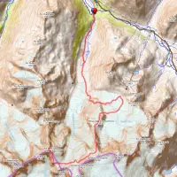 Piz Bernina Spallagrat Route bzw. Strecke