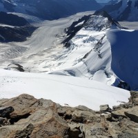Jungfrau-Normalweg-17: Doch endlich ist auch die letzte lange Passage durch den Schnee geschafft