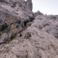 Jubiläumsgrat 14: Der Klettersteig Stopselzieher.