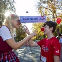 Rote Nasen Lauf Wien 2024: Das Motto des ROTE NASEN LAUF lautet Nase auf und lauf.