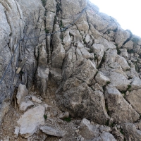 Bergtour-Hexentrum-Bild-21: Der Klettersteig hat Schwierigkeiten bis C, ist aber für erfahrene Bergfexe kein Problem