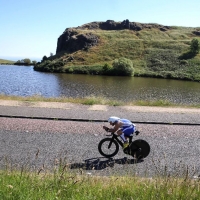 NATURAL SPLENDOUR: The IRONMAN 70.3 Edinburgh course took athletes through some of the most scenic locations in and around Edinburgh. Huw Fairclough for IRONMAN