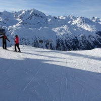 Skigebiet Obergurgl - Hochgurgl im Jänner 2018