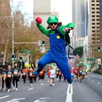 Participants dressed up as their favorite characters and were all smiles at the return of the City2Surf (Photos by: Brendon Thorne)
