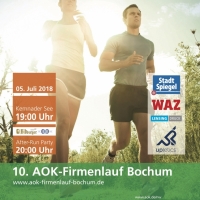 AOK-Firmenlauf Bochum Flyer 2018 (C) Veranstalter