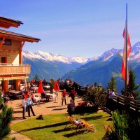 Das Gschösswandhaus in den Tuxer Alpen
