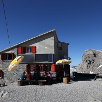 Die Planurahütte in den Glarner Alpen