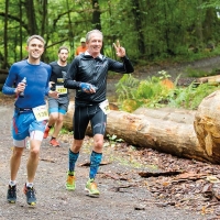 Läufer beim Pfälzerwald Marathon