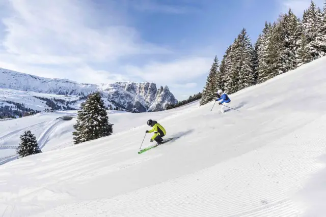 Skigebiet Seiser Alm / Area sciistica Alpe di Siusi
