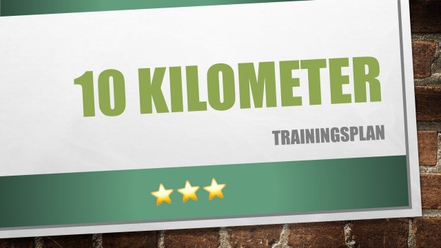 10 Kilometer unter 55 Minuten ➤ Trainingsplan