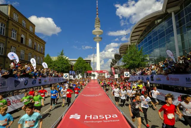 Das Zehntel - im Rahmen des Hamburg-Marathons