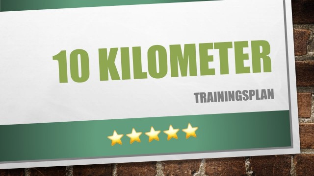 10 Kilometer unter 35 Minuten ➤ Trainingsplan
