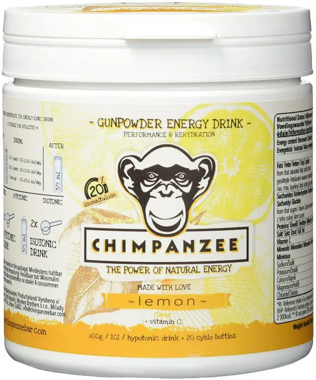 Chimpanzee Gunpowder Energy Drink