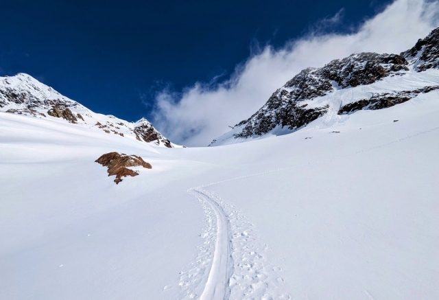 Skitour Linker Fernerkogel vom Pitztaler Gletscher