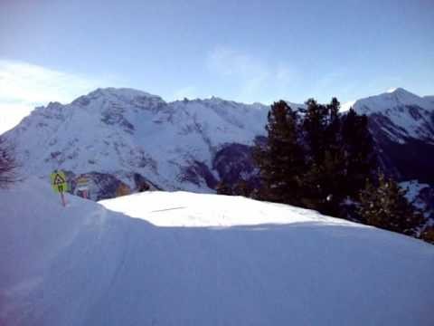 Bergün-Darlux  Ski-fahrt  5.01.2010.wmv