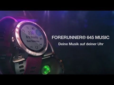 Forerunner® 645 Music - GPS-Performance Laufuhr mit Musik