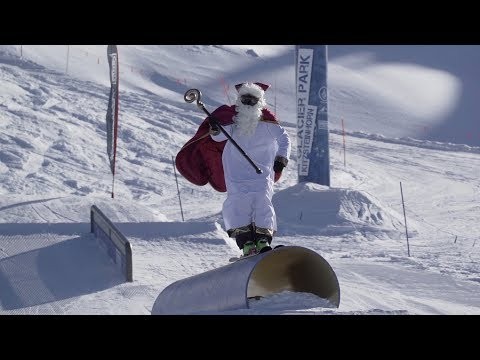 Shredding Nikolaus @ Snowpark Kitzsteinhorn