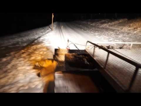 Nachtschicht: Im Skigebiet am Fichtelberg