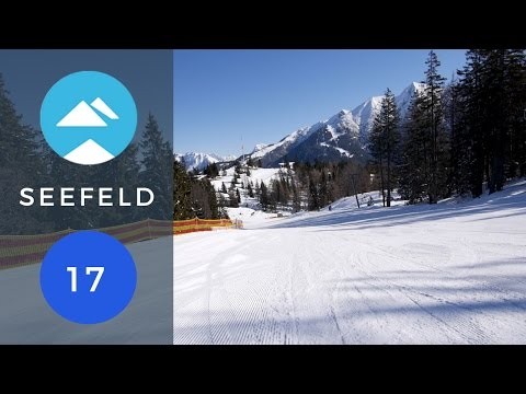 Blue 17 Gschwandtkopf Seefeld in Tirol | Piste View