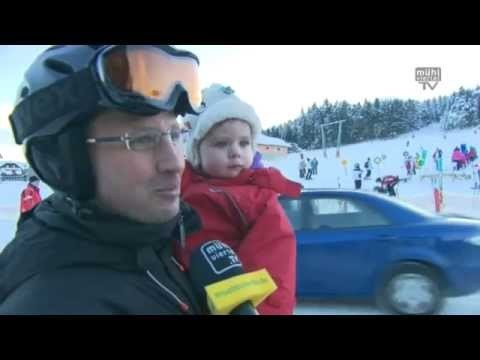 MühlviertelTV - Schifahren am Viehberg in Sandl