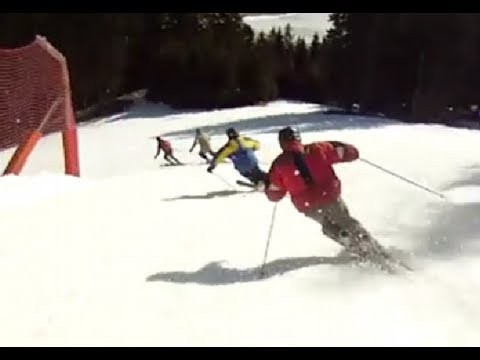 Schöneben / Nauders Ski-Talabfahrt im Rhöner Stil
