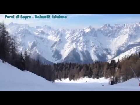 SKI VARMOST la pista di sci più lunga FORNI DI SOPRA Dolomiti Friulane