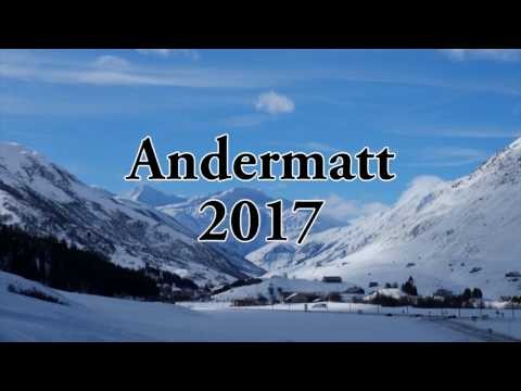 Skiing Andermatt 2017