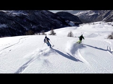 Skiing in the Aosta Valley