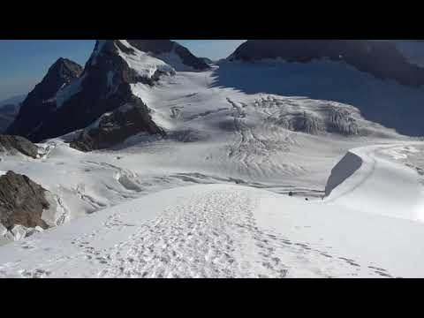 Jungfrau Normalweg Aufstieg