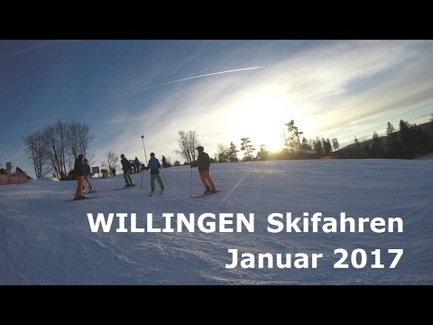 WILLINGEN Skigebiet Ettelsberg Jan ´17 * Skifahren mit dem Ski-Club Remblinghausen * Sauerland *