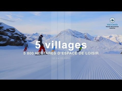 Val Cenis, 1 station 5 villages