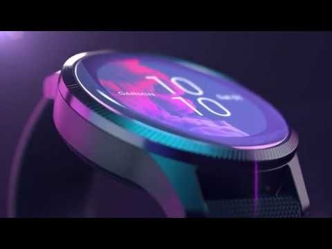 Garmin Venu: GPS-Fitness-Smartwatch mit brillantem AMOLED-Display