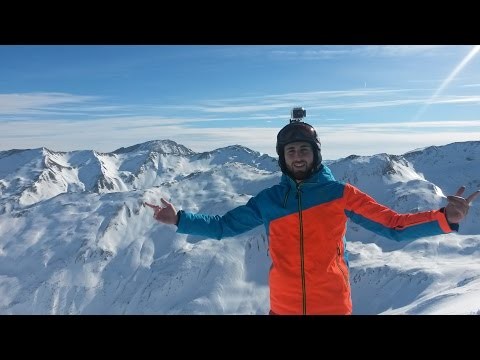 Skiing in Les Orres  - France 2016