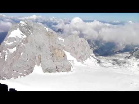Gipfel Hoher Dachstein - Panorama, Bergsteigen, Wandern