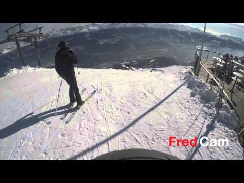 1st Time Skiing Anzere Switzerland
