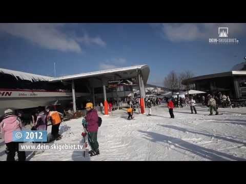 Skigebiet Willingen: Kamerafahrt Piste an der Ettelsbergbahn
