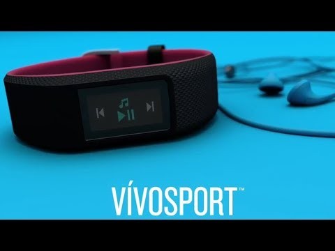 Garmin vívosport™ - Smart-Fitness-Tracker mit Herzfrequenzmessung am Handgelenk und GPS