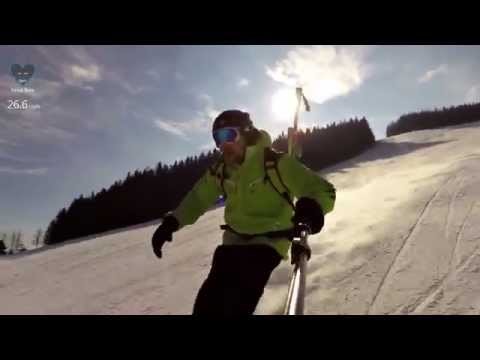 Skiing Teichalm Feb 2015