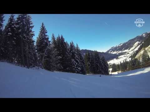 Skigebiet Balderschwang: Kreuzleabfahrt an der Riedbergerhornbahn